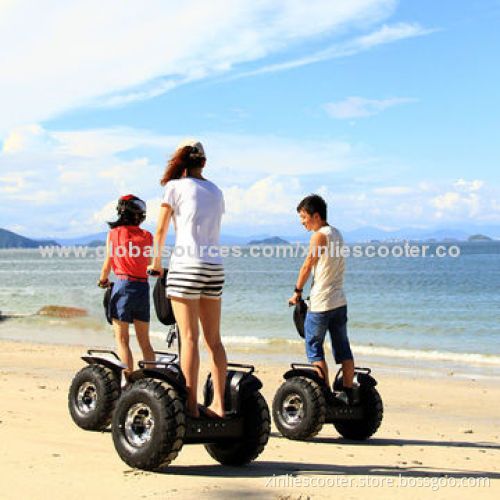 Auto balance off road e scooter